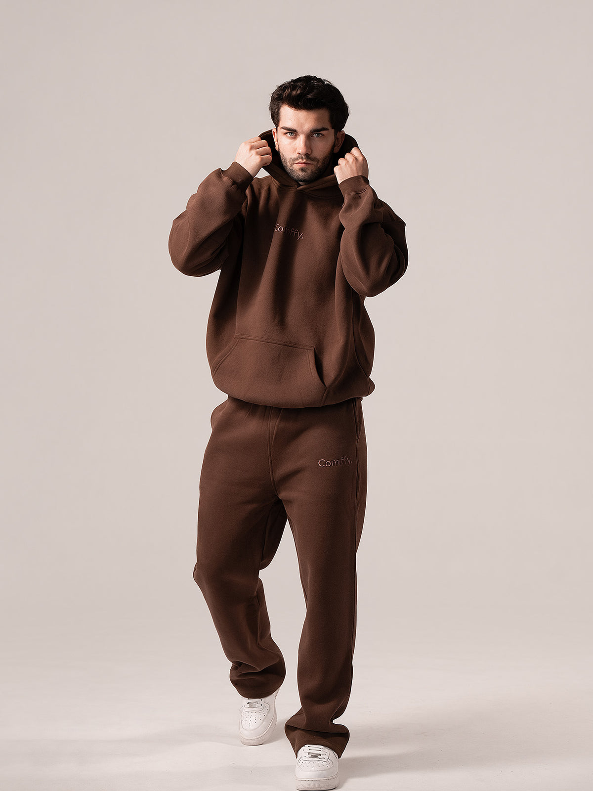 Hoodie - chocolate