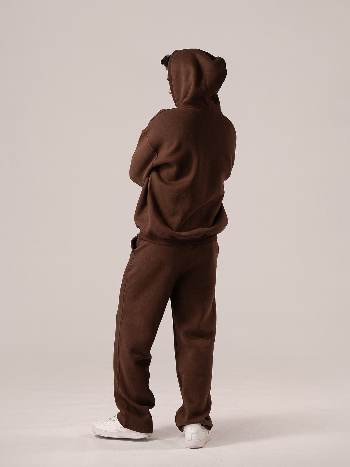 Hoodie - chocolate