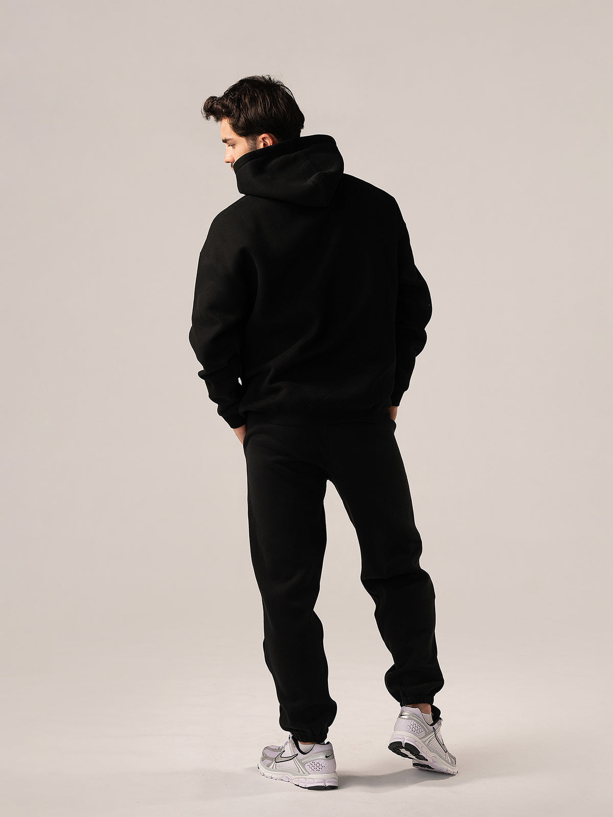 Hoodie - deep black