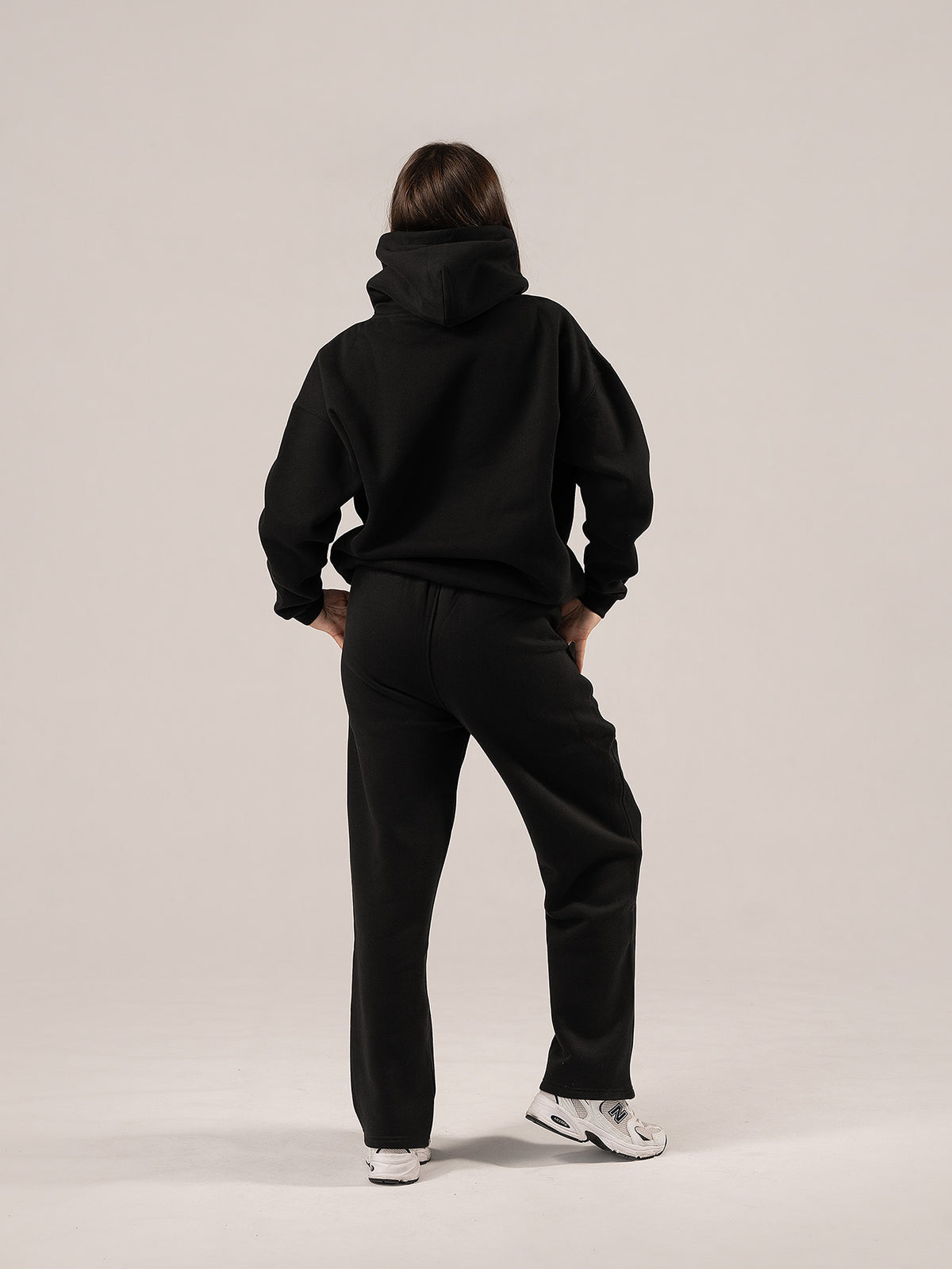Hoodie - deep black